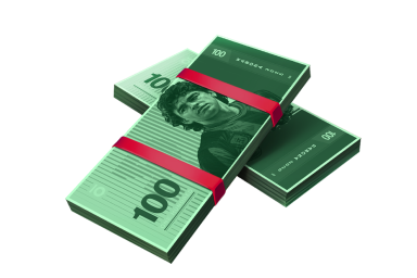 50 coins to money